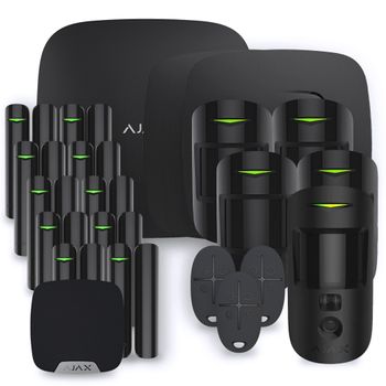 Ajax Hub 2 Wireless Home Alarm Negro - Set 8
