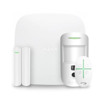 Alarma Doméstica Inalámbrica Ajax Hub 2 Plus - Kit 1 - Blanco