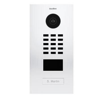 Videoportero Ip 1 Timbre Con Lector De Tarjetas Rfid - Doorbird D2101v In-wall Poe Blanco