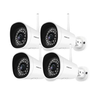 Kit De Videovigilancia Digital Full Hd 2 Cámaras De Interior X5 Negro Con  Disco Duro De 1tb - Foscam con Ofertas en Carrefour