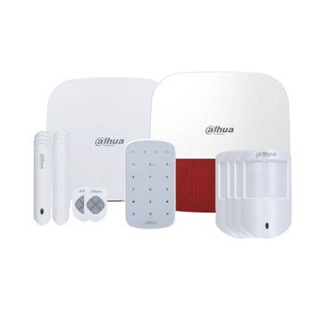 Wifi Ip Kit De Alarma Para El Hogar - Arc3000h-03-gw2 Kit 4 - Dahua
