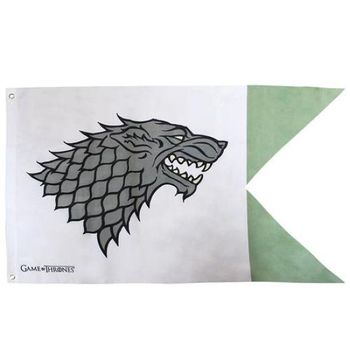 Bandera Juego De Tronos Stark 70 X 120