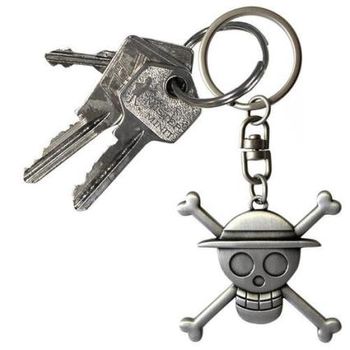 Llavero One Piece Skull Luffy