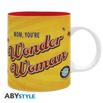 Dc Comics - Mug - 320 Ml - Wonder Woman Mom - Subli - Caja X