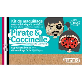 Kit Maquillaje Pirata Y Mariquita Namaki