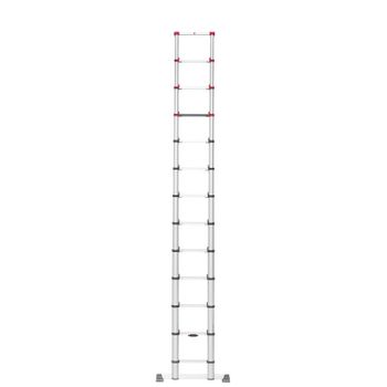 Hailo 7113-132 - Escalera Telescópica De Aluminio Flexiline 380 De 13 Peldaños
