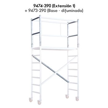 Hailo 9474-390 - Extensión 1 De Andamio Proexpert (3,9 M)