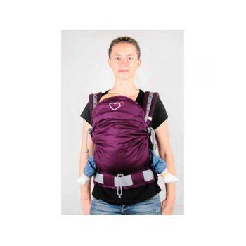 Mochila Portabebés P4 Standard Ling Ling D'amour. Shadouw Purple