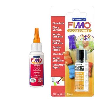 Fimo Soft Líquido 50 Ml + Barniz Brillante 10 Ml - Staedtler