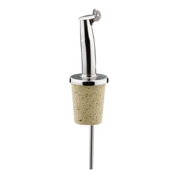 Tapón Vertedor Para Aceite Y Vinagre Con Tapa - Acero Inoxidable Y Cor