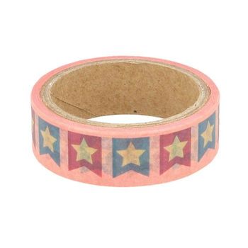 Washi Tape 5 M X 1,5 Cm - Banderas