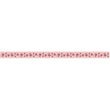 Washi Tape 5 M X 1,5 Cm - Flores Rosa