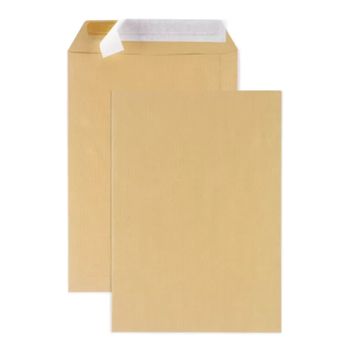 75 Bolsillos De Papel Kraft - 22,9 X 32,4 Cm