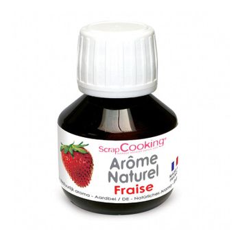 Aroma Alimentario Natural Líquido Fresa 100 Ml