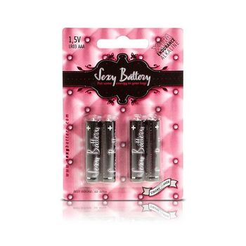 Pilas Alcalinas Aaa Sexy Battery 802219.0 (4 Pcs)