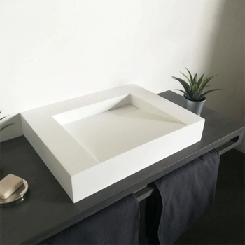 Soko Ii - Lavabo De Encimera Rectangular - Lavabo