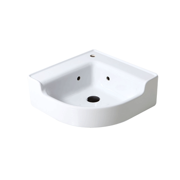 Industrialis - Lavabo Cerámica Blanco Retro - Lavabos - 50x50x18cm