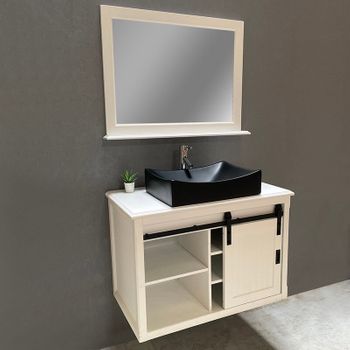 Juego De Mueble De Baño - Authentica - Conjunto De Muebles - Blanco - 93x51x62cm