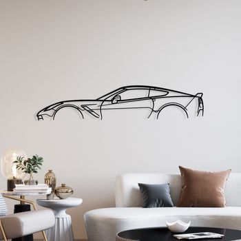 Decoración De Pared De Metal - Corvette C7 Grand Sport - Decoración De Pared De Metal - 100cm