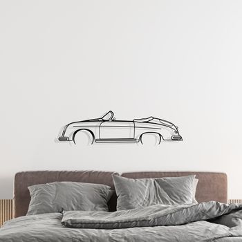 Shape Paris- 356 Speedster California Deta - Decoración De Pared - M