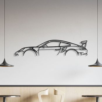 Shape Paris - 911 Gt3 Mod 991 - Decoración De Pared - S