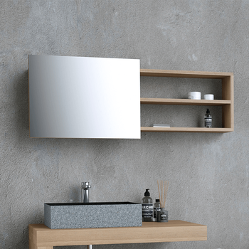 Hemi - Mueble De Baño - Armario - 120x17x45cm