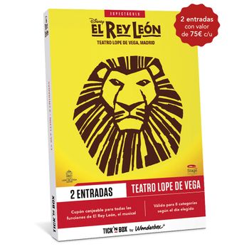 El Rey León - 2 Entradas