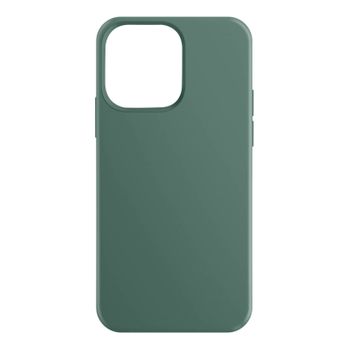 Carcasa Iphone 14 Pro Híbrida Semi Rígida Fina Ligera Suave Moxie Verde Oscuro