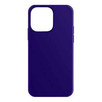 Carcasa Iphone 14 Pro Max Híbrida Semi Rígida Fina Ligera Suave Moxie Violeta