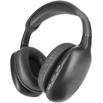 Promate Laboca-pro Auriculares inalámbricos plegables Bluetooth 5.3 micrófono Cable Aux Negro