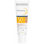 Bioderma Photoderm M Gel Crema Protectora Color Dorado Spf 50+ 40 Ml