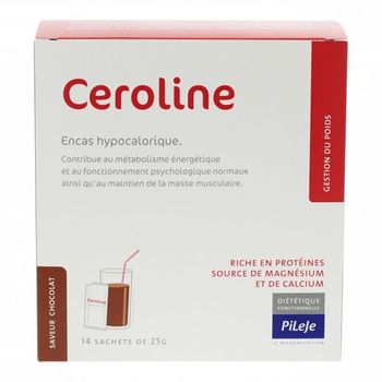 Pileje Ceroline Sabor Chocolate 14 Sobres