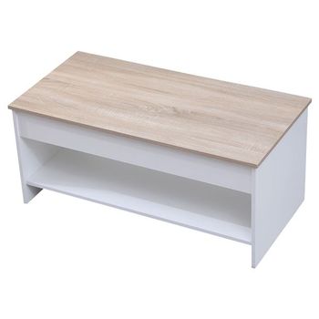 Mesa Redonda Estilo Nórdico Con Patas De Madera 100 Cm (diámetro) X 77 Cm  (alto) con Ofertas en Carrefour