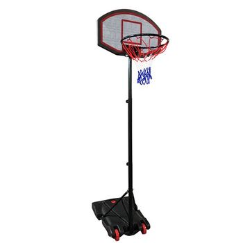 COSTWAY Canasta de Baloncesto Exterior, Altura Ajustable170-230cm