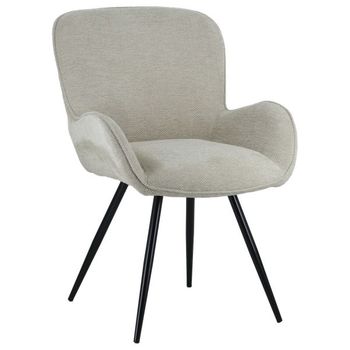 Silla De Chenilla Eva Beige