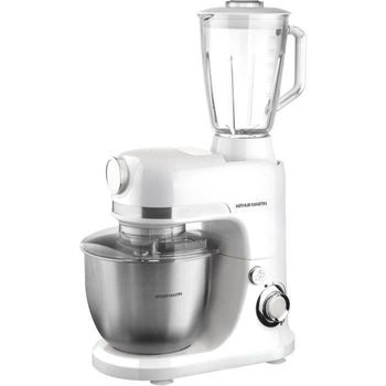 Arthur Martin Robot De Cocina 1300 W Cuenco 5 L + Batidora Vaso 1,5 L