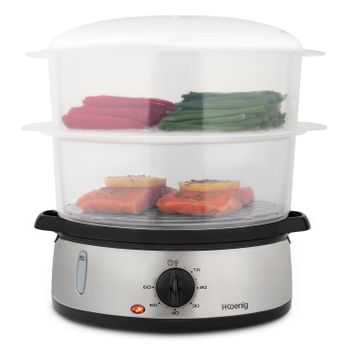 Vaporera Electrica Cocina Al Vapor Funcook 400w con Ofertas en Carrefour