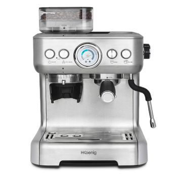 Cafetera Para Espresso Expro980 Con Molinillo Integrado, 1620w, 20 Bares H.koenig