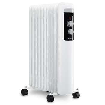 Radiador De Aceite Warm90 H.koenig, Bajo Consumo, Termostato Regulable,  Apagado Automático, 2000w