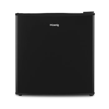 Mini Nevera Negra Fgx470 H.koenig, 45l Compacta, Silenciosa, Puerta Reversible, Termostato Ajustable, 39 Db