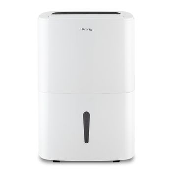 Deshumidificador De Aire Portátil Dsh520 H.koenig, 20l/día, Temporizador De 24 Horas