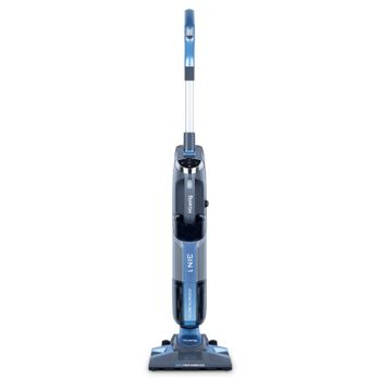 Aspiradora Escoba Arya600 H.koenig 2 En 1, 1800 W, Potente Flujo De Vapor 35 Gr/min, 1l, Acero Inox, Azul