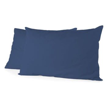 Juego De 2 Fundas De Almohada Cojín - Lovely Home  85 X 185 Cm - Azul