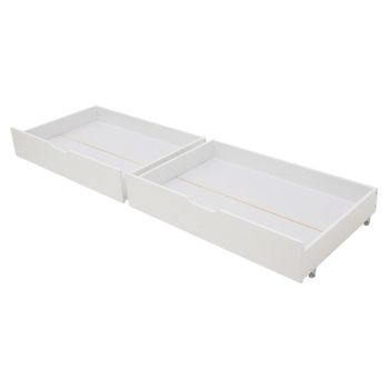 Cama Coche Runner 232x111x61 Cm Color Blanco Vente-unique con Ofertas en  Carrefour