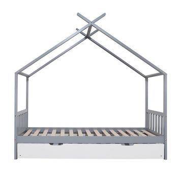 Cama Alta Para Niños Tobogán Y Escalera Madera Pino 208x230 Cm Vidaxl con  Ofertas en Carrefour