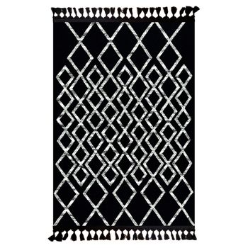 Alfombra De Salón Fas 200 X 300 Cm - Negro