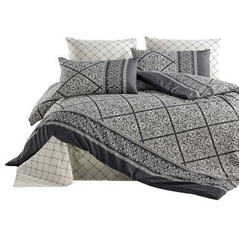 Juego De Cama Nedra 240 X 220 Cm - Gris