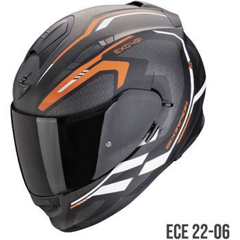 Scorpion Exo-491 Kripta  Negro Mate-naranja