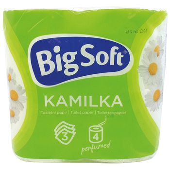 Lote De 16 - Papel Higiénico De Triple Capa - Kamilka Big Soft