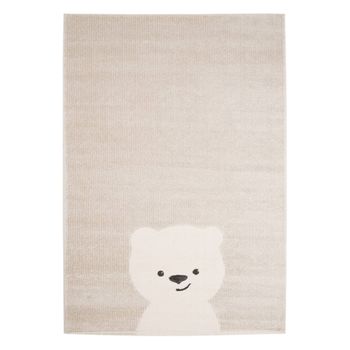 Tapete Infantil Beige / Crema, Alfombra Osito